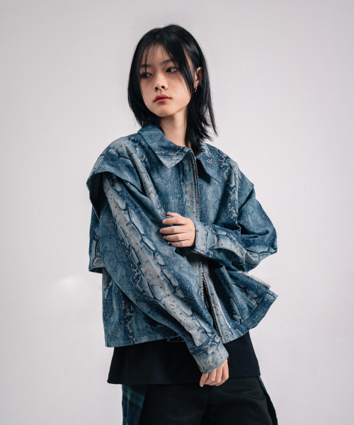 Snake Denim Jacket_C2