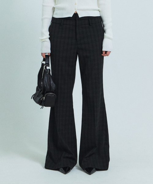 JANELL LAYERED PANTS (BLACK)