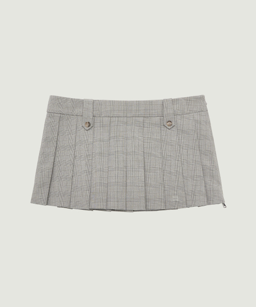 JANELL LAYERED SKIRT (GRAY)