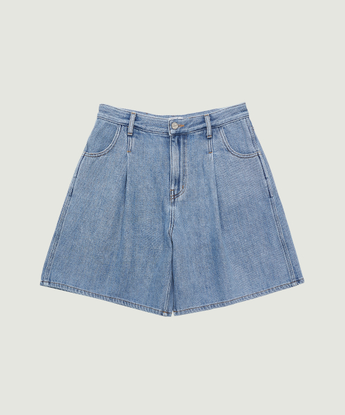 PRIM MIDI SHORTS (BLUE)