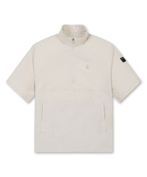 (U) Nylon Stand Collar Anorak G4UAM26201BEX