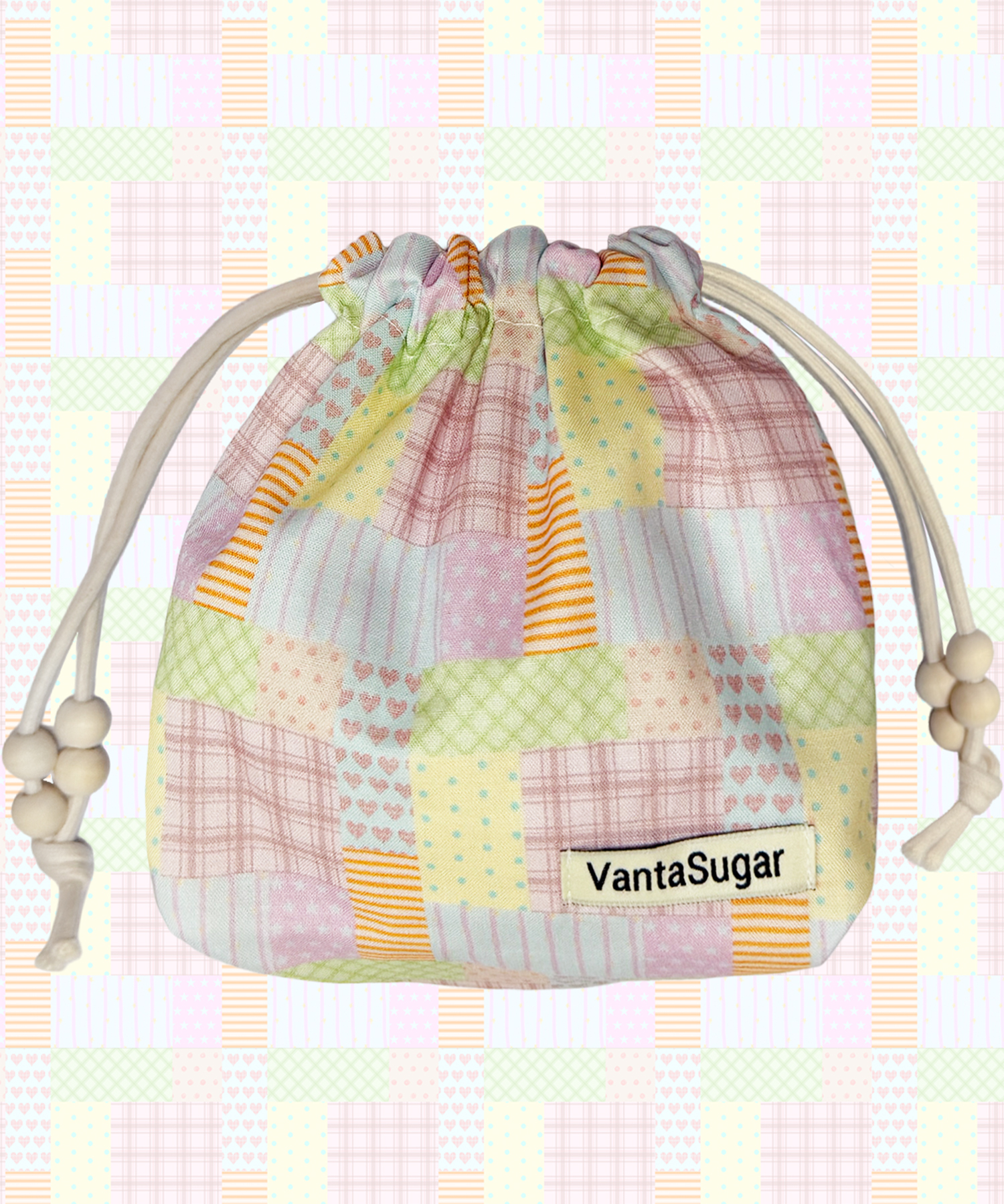 Sugar Patchwork Pouch