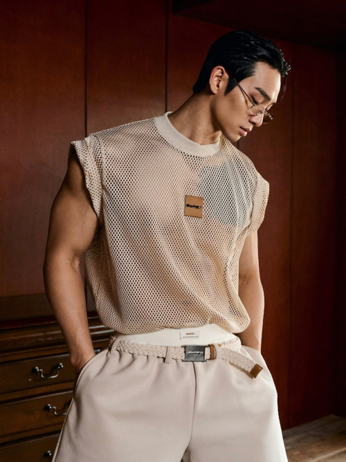 Oversized Mesh Sleeveless