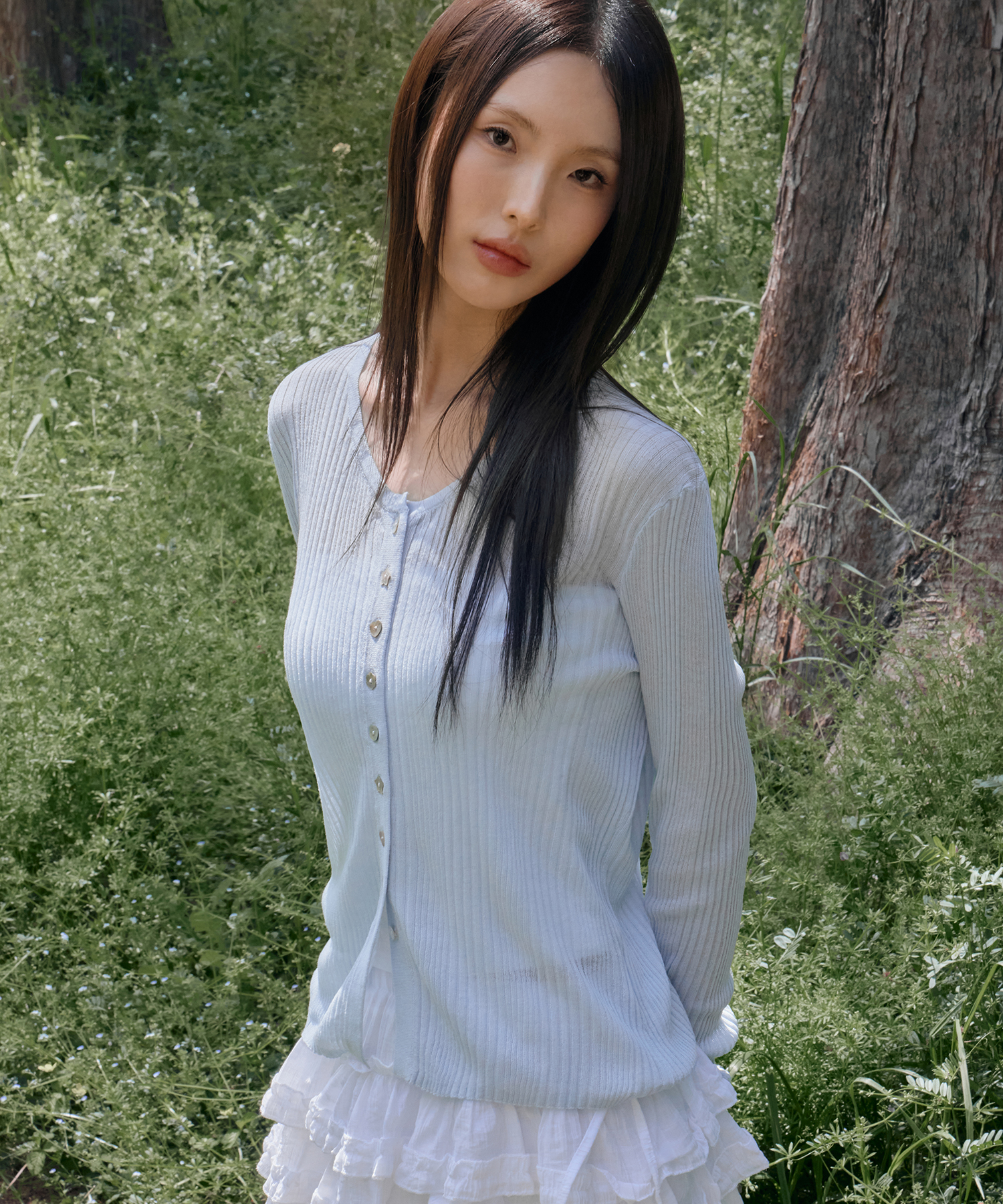 Essential Slim Fit Cardigan, SODA