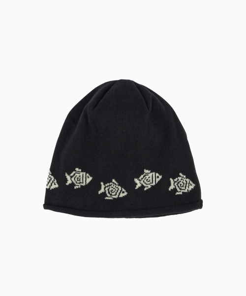 HS Fish Logo Beanie_Black