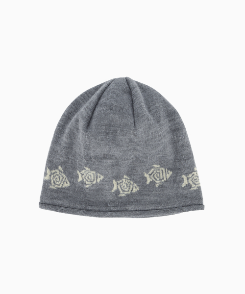 HS Fish Logo Beanie_Gray