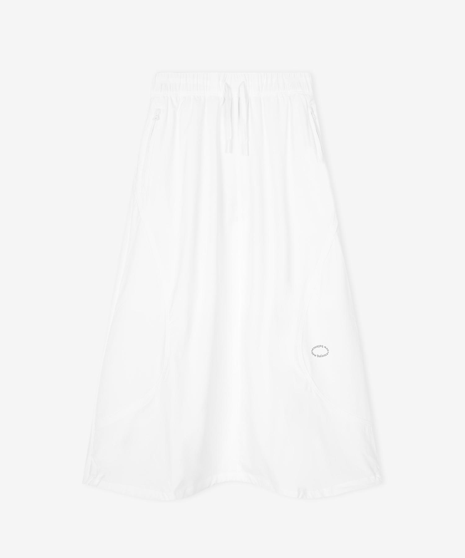 Длинная стрейч-юбка NBNWG3W612 / WOMEN FROZEN (White)