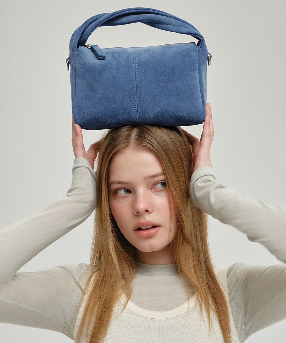Nova Twist Strap Mini Bag - BLUE