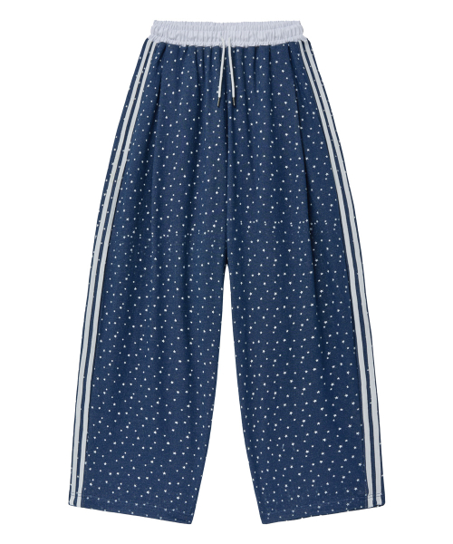 Хлопковые спортивные штаны Star Deco Blue