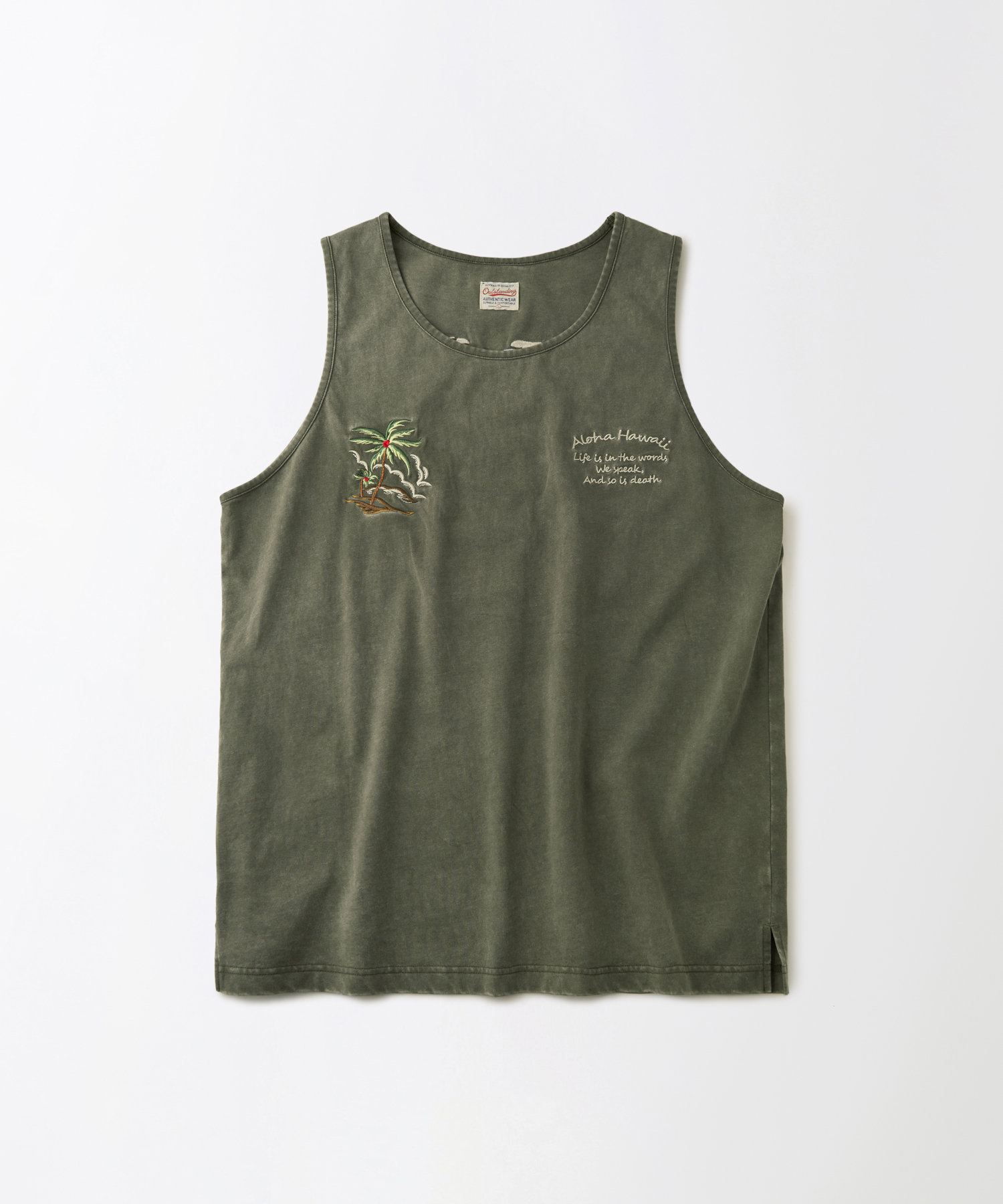 MIL Series майка (ALOHA) Vintage Olive
