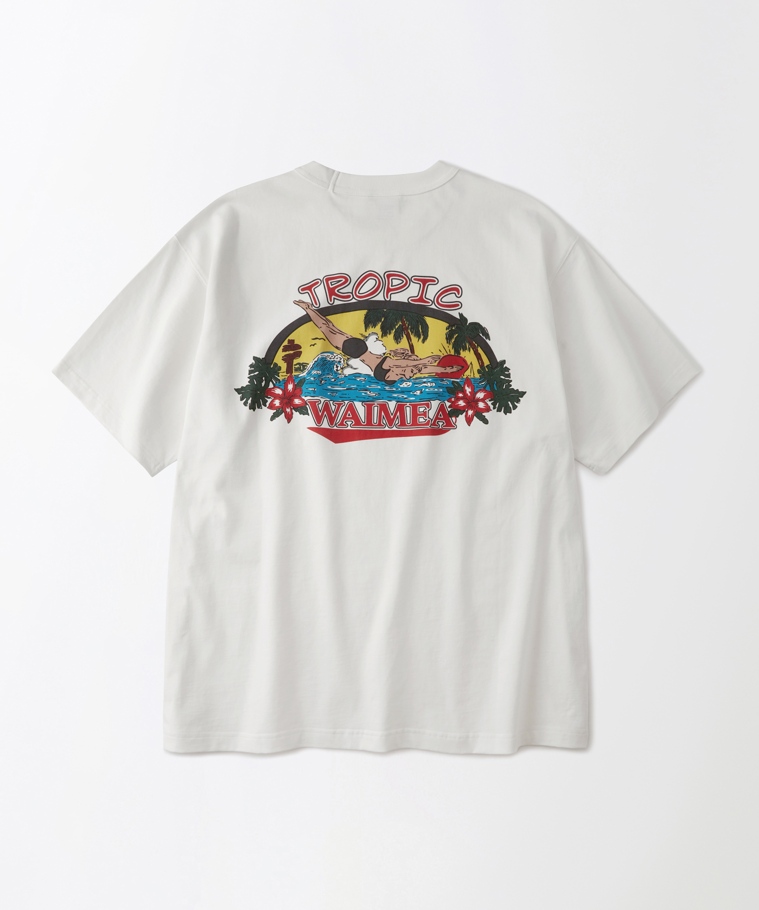 Футболка V.S.C TEE(TROPIC) Off-White