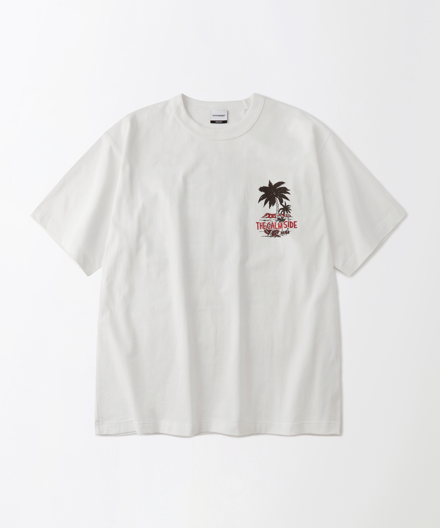 Футболка V.S.C TEE(THE CALM SIDE) Off-White
