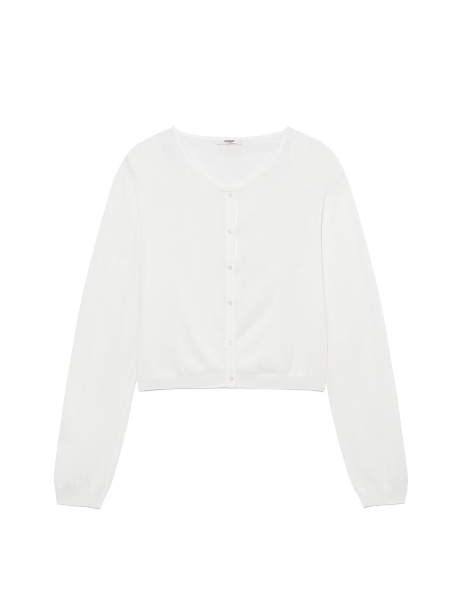 G SUMMER BREEZE CARDIGAN (WHITE)