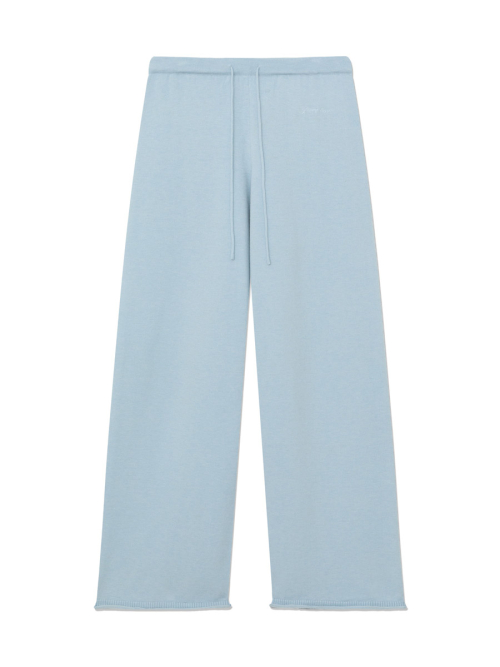 G HUG KNIT PANTS (BABY BLUE)