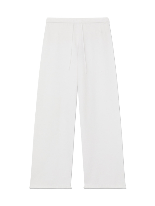 G HUG KNIT PANTS (WHITE)