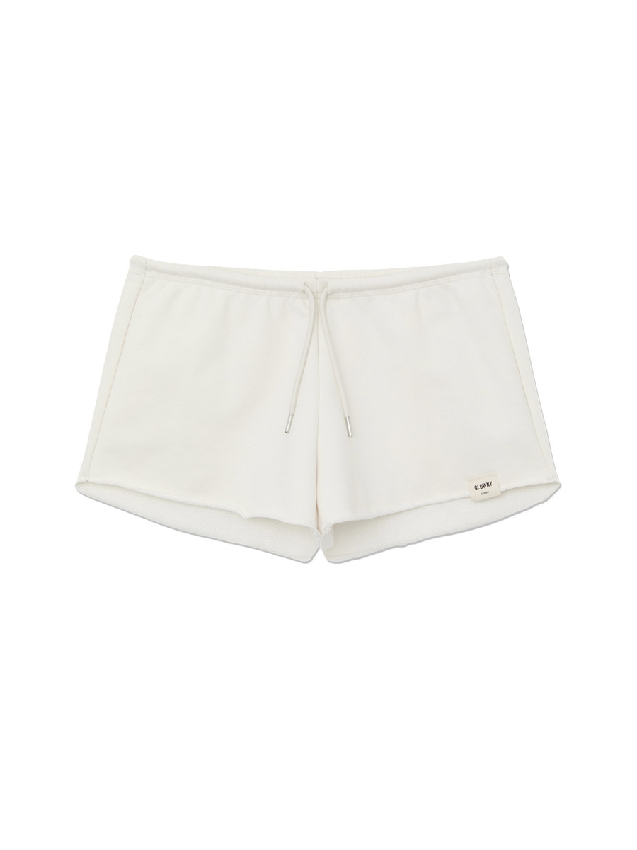 G LOW RISE SHORTS (WHITE)