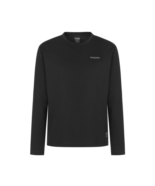 Женский лонгслив для плавания с графикой на спине (BLACK)
