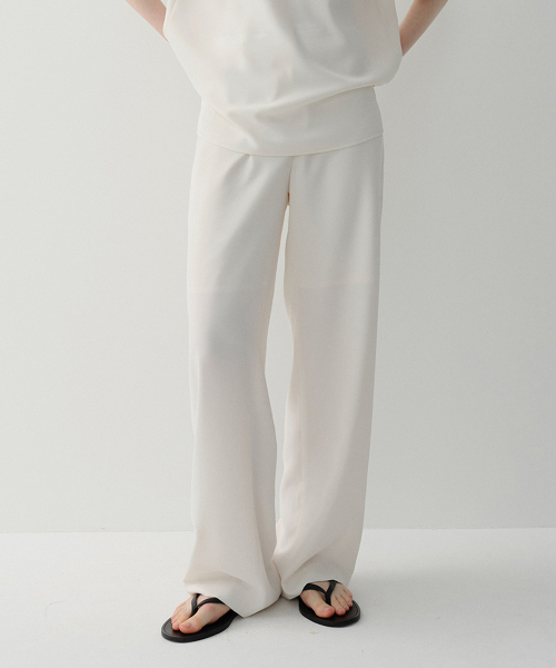 VELA BANDING PANTS (IVORY)