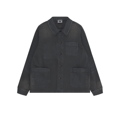 FRENCH WORK JACKET (CHARCOAL)