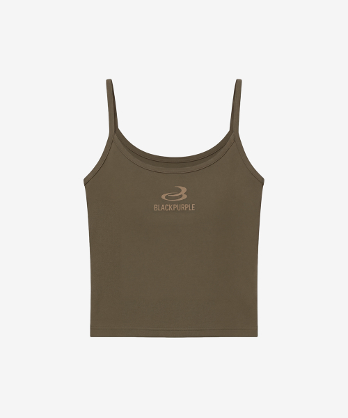 Базовая хлопковая майка Signature Cotton Sleeveless_Khaki