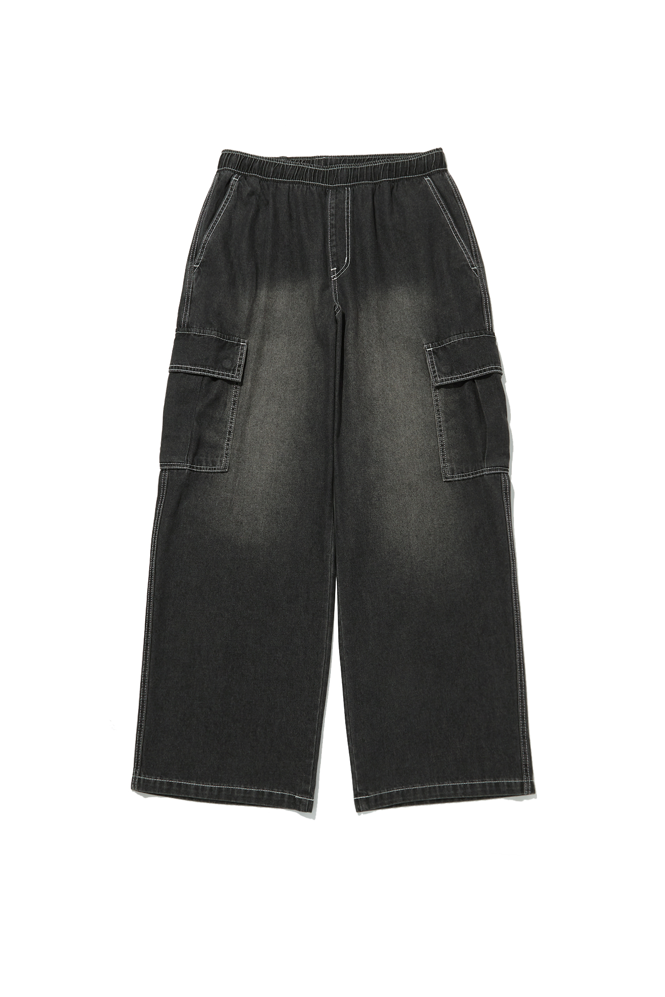Широкие джинсы варенки Deep Gray ANA2EL32ADG