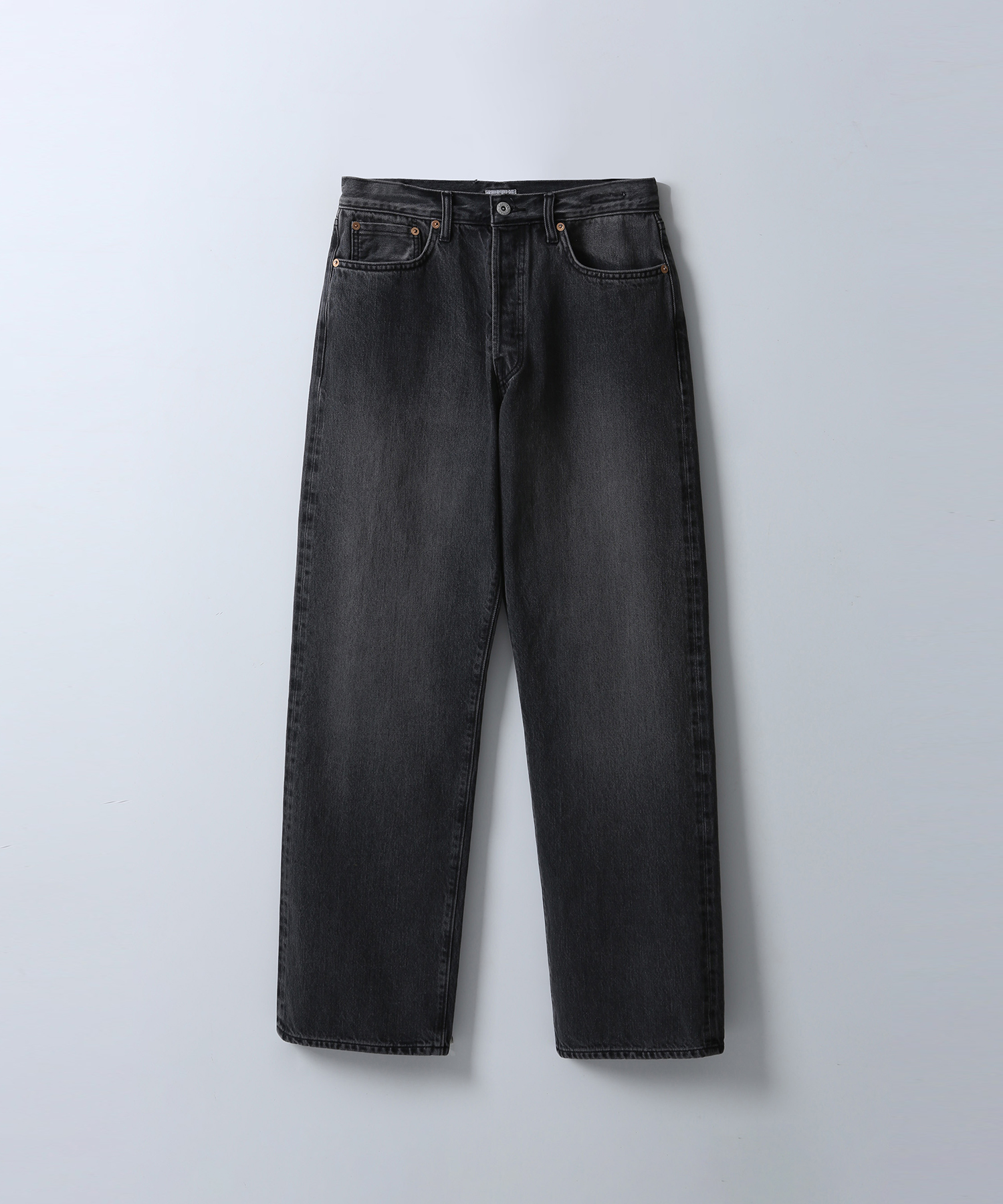 5p Selvedge Regular Straight Denim брюки (Washed Black)
