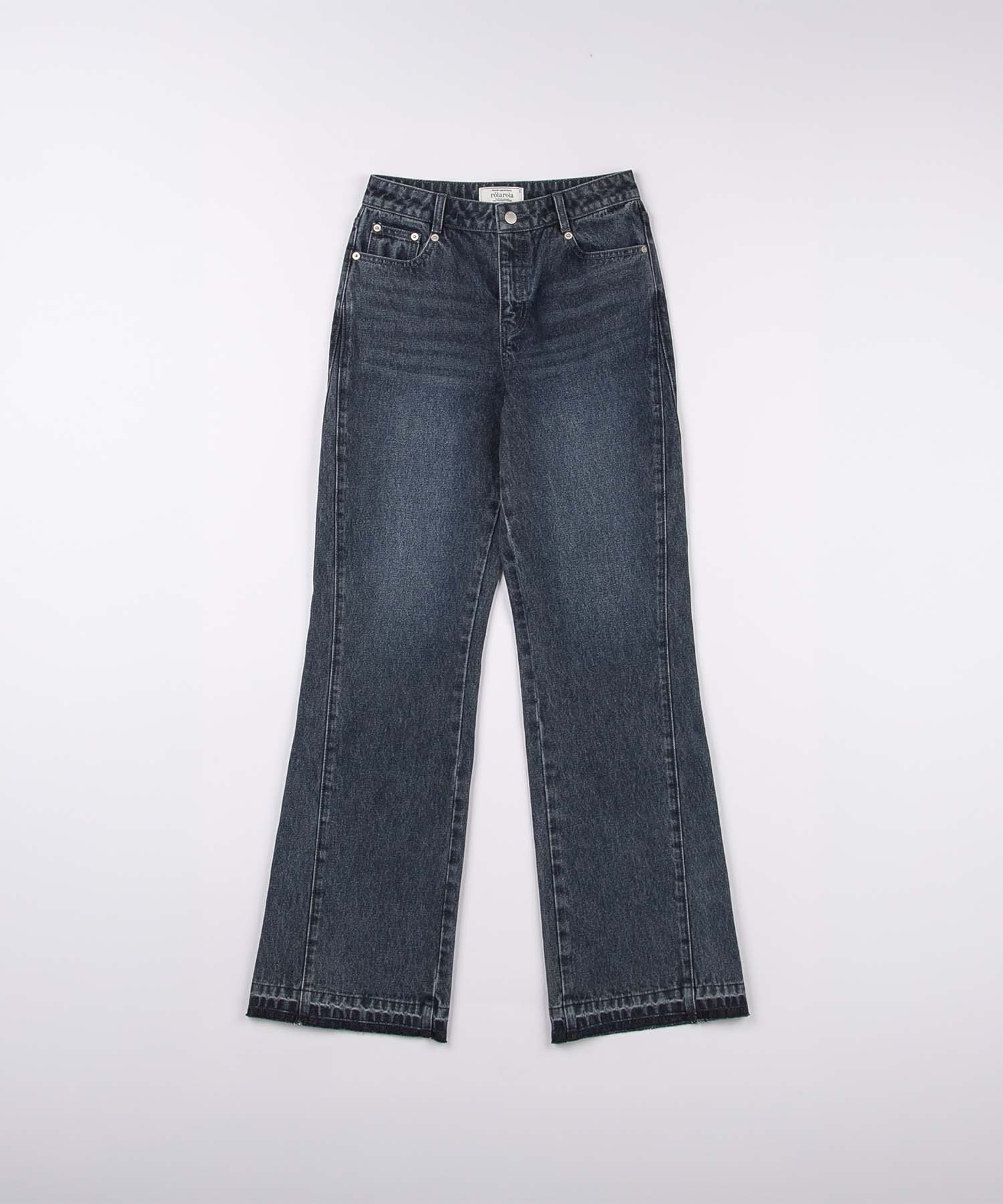 BOOTSCUT DENIM PANTS DEEP BLUE