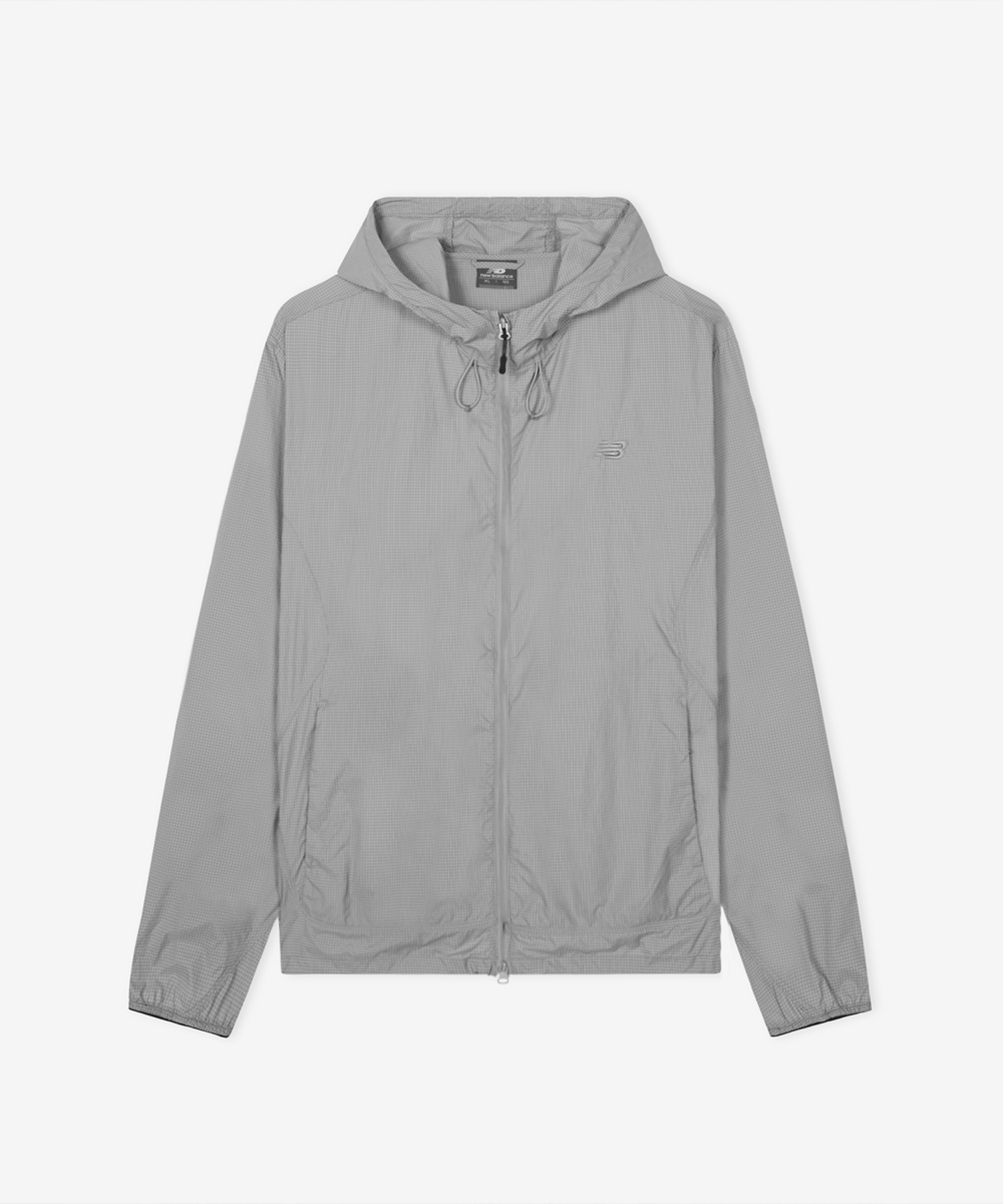 NBNAG21503 UNI AIR сверхлёгкий ветровик с капюшоном (GRAY)
