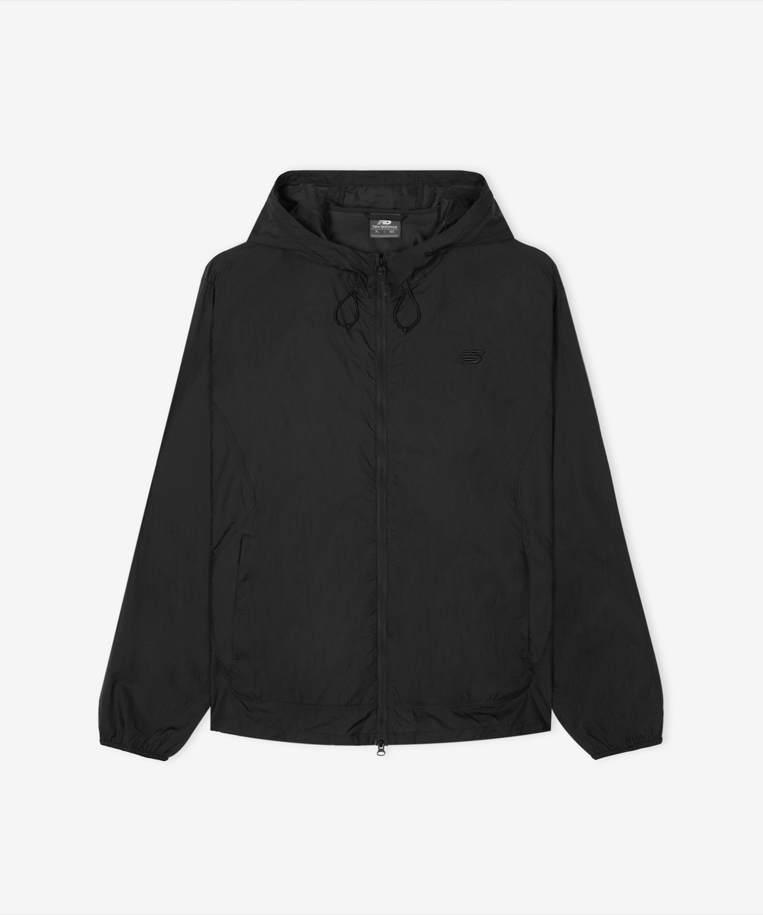 NBNAG21503 / Сверхлегкая ветровка с капюшоном UNI AIR (BLACK)