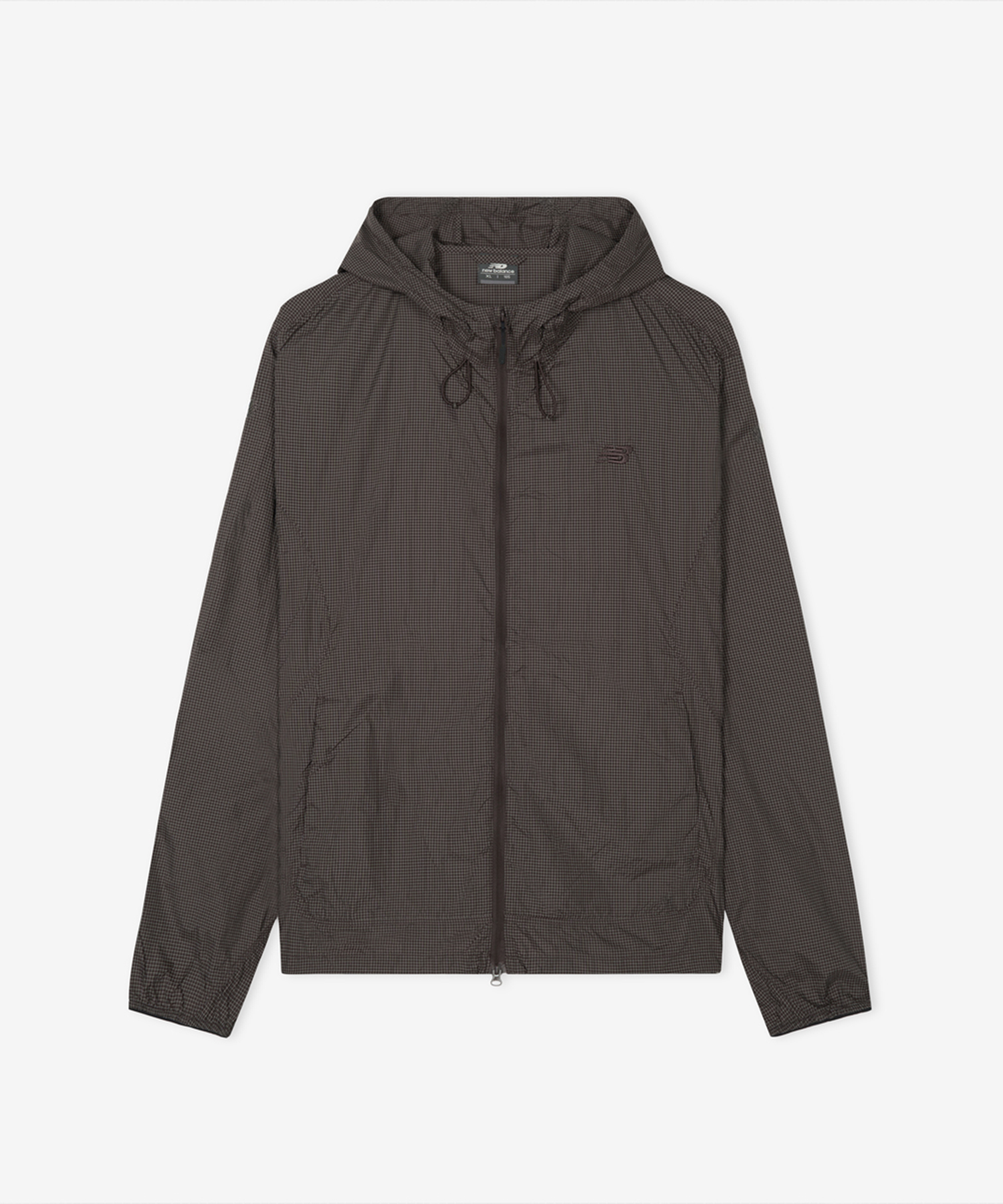 NBNAG21503 / Ультралегкая ветровка с капюшоном UNI AIR (BROWN)