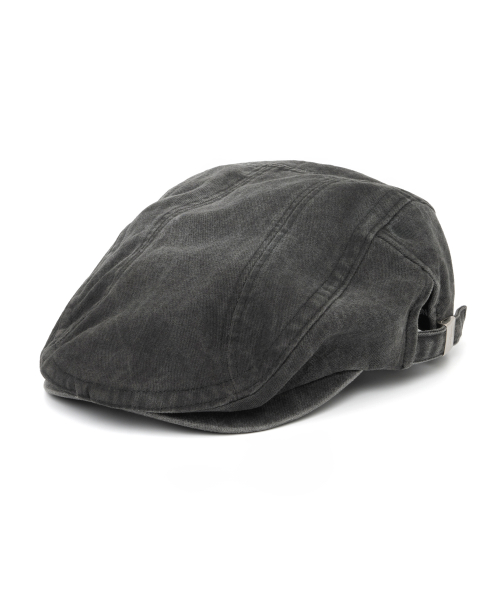 4444 Logo Button Hunting Cap - Black