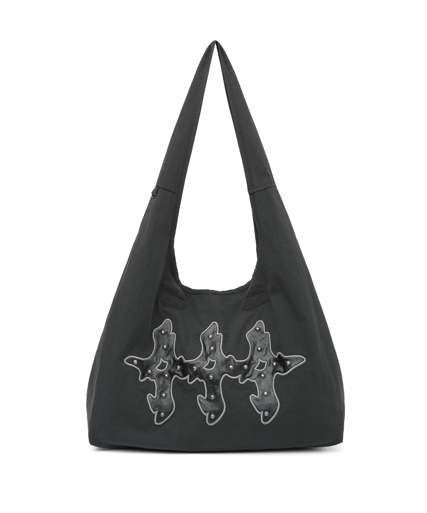 444 Logo Applique Tote Bag - Black