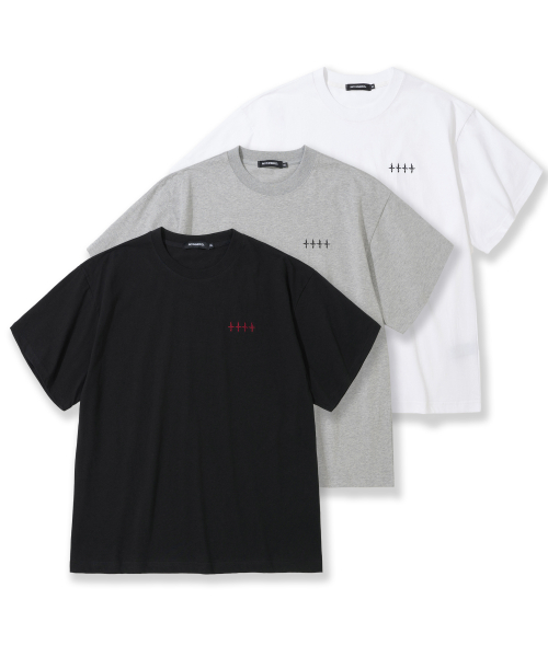 [2PACK] 4444 Logo T-Shirts