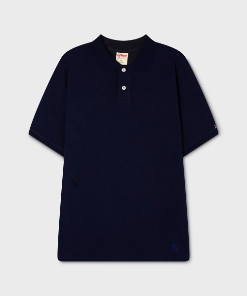 USA Surf Bear PQ Collar T-Shirt / WHHAG2521U