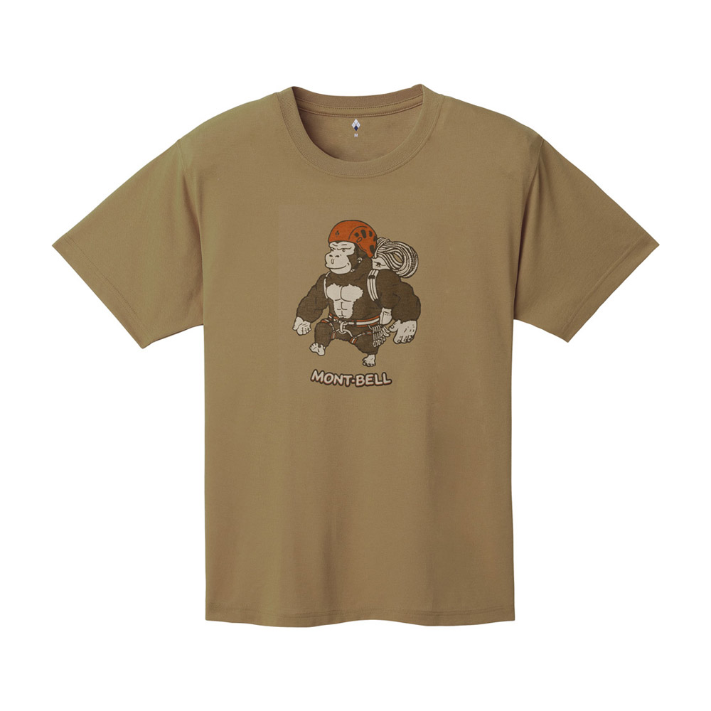 Футболка US SIC Gorilla Climbing BEIGE JBWJMURS672