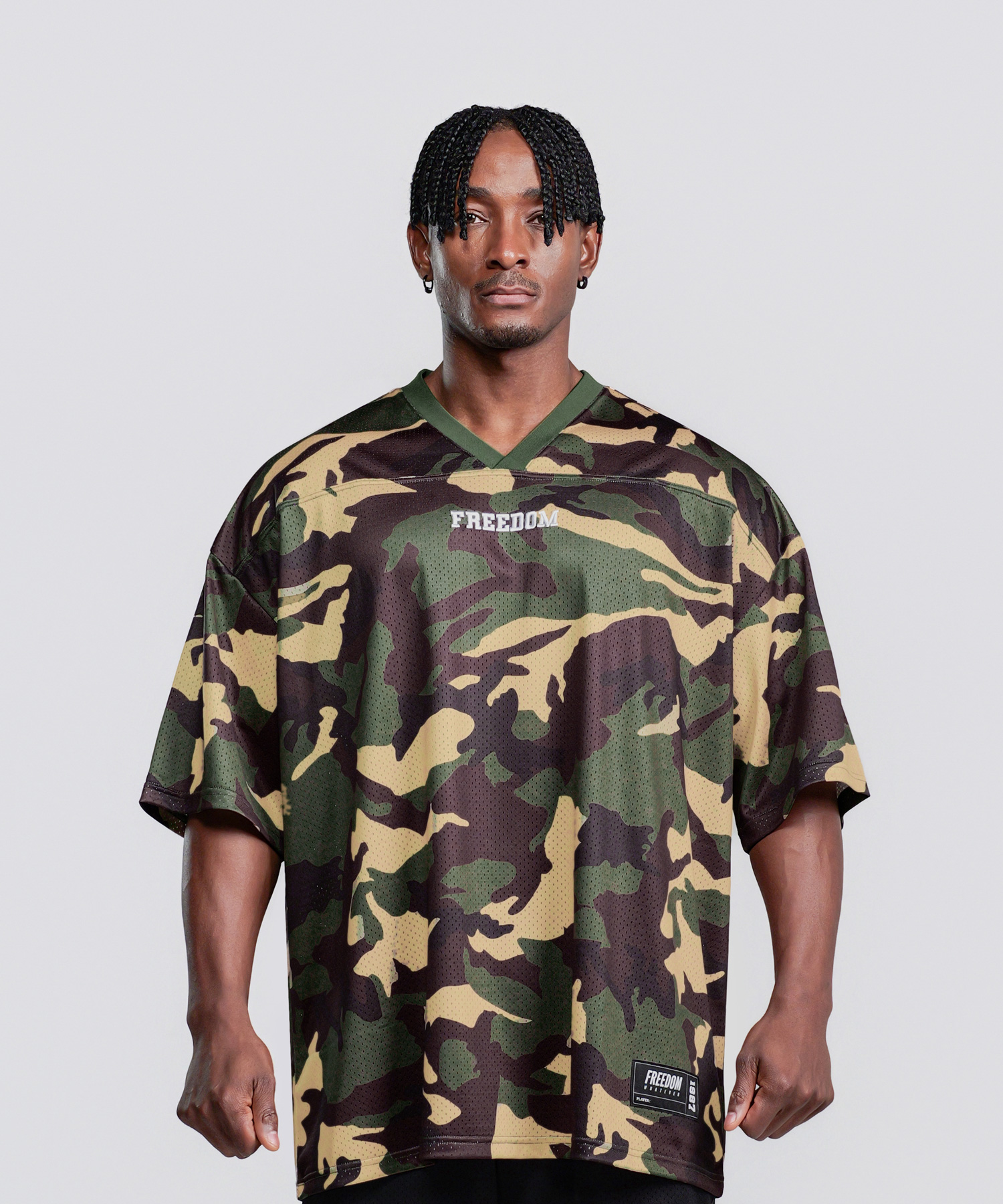 Entire Mesh Rugby Jersey (Light Camo)