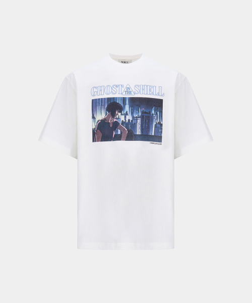 NOICE X GHOST IN THE SHELL 1995 MOTOKO T-SHIRT - IVORY