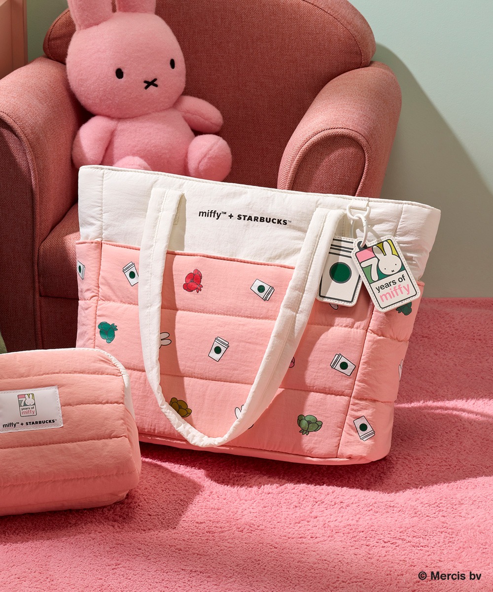 Большая дутая сумка Forever Miffy
