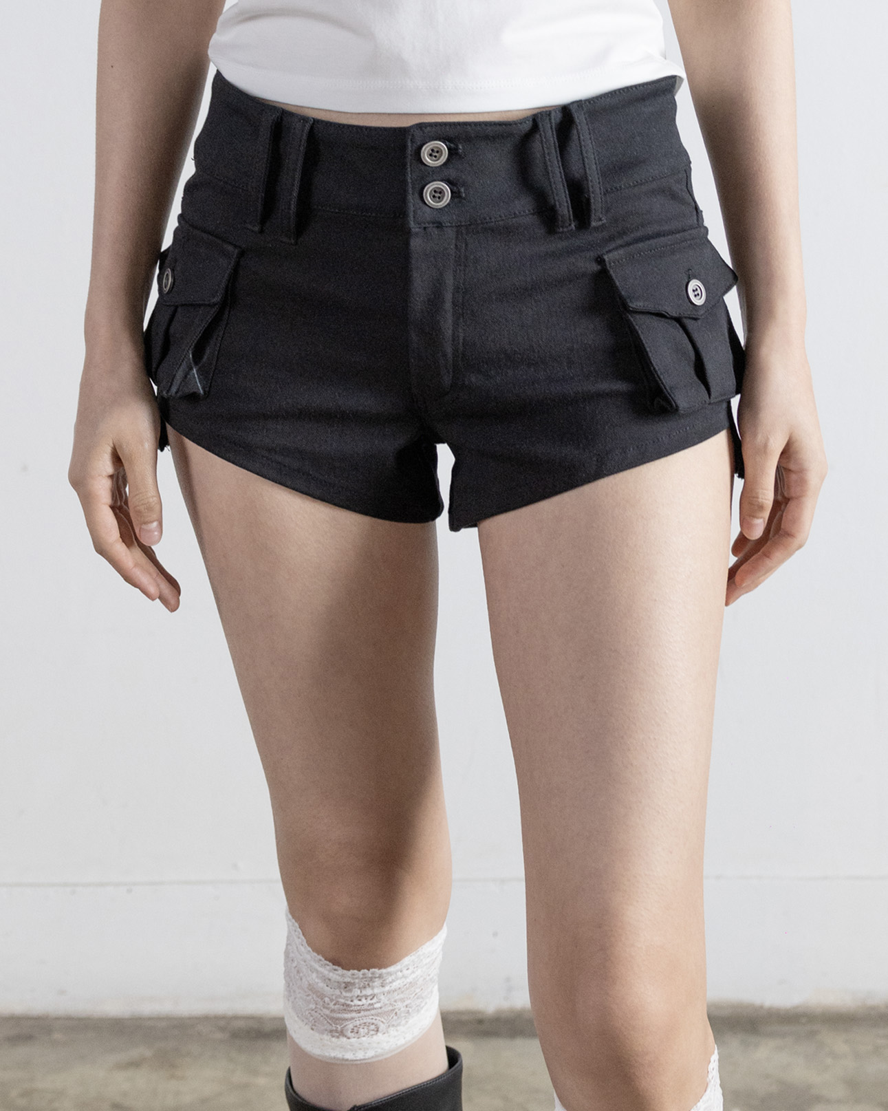 Cargo Shorts Black