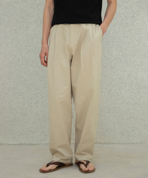 Essential Banding Chino Pants - Beige