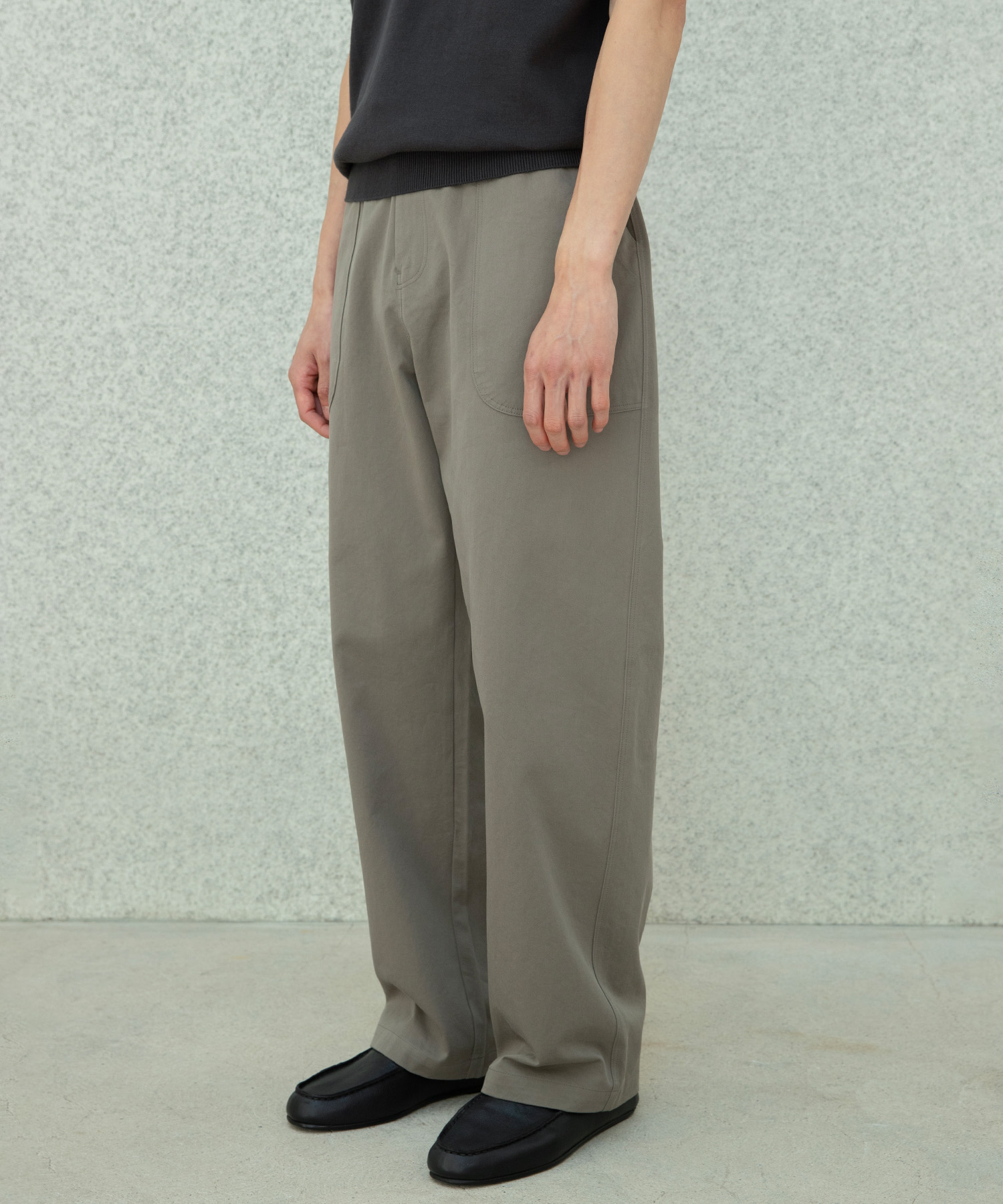 Relaxed Fatigue Pants - Khaki Beige