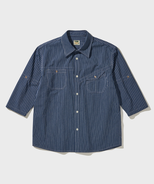 OLD SHUTTLE WORK SHIRT [Indigo]