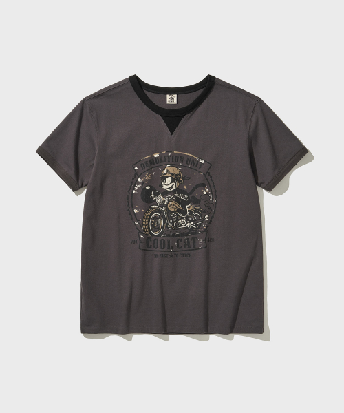 COOL CAT T-SHIRTS [Stone Gray]