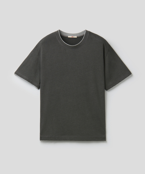 STILLCUT TEE (CHARCOAL)