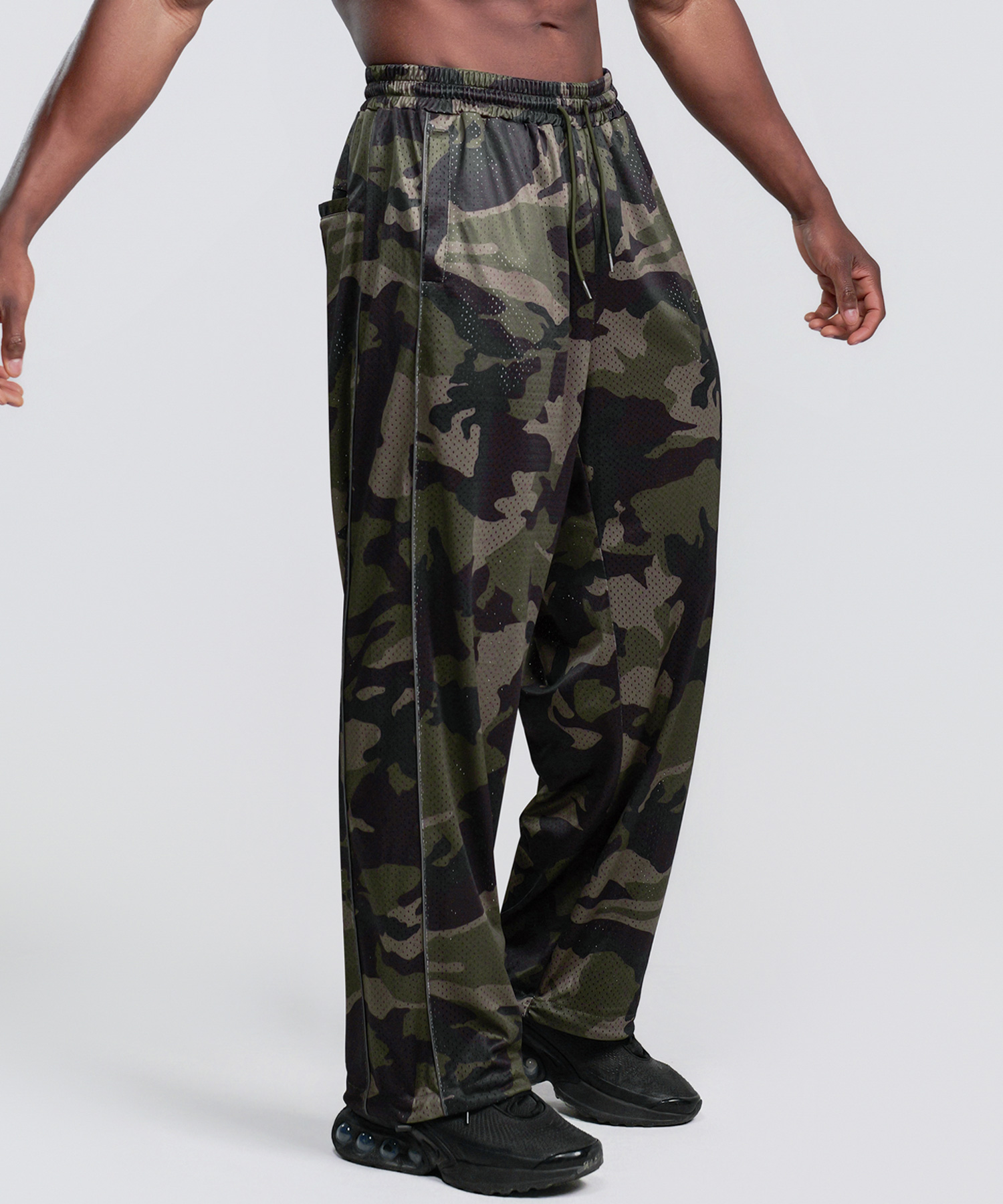 Entire Mesh Pants (Deep Camo)