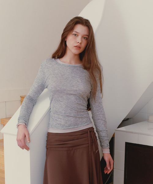 Layered Essential T-shirt (4col)