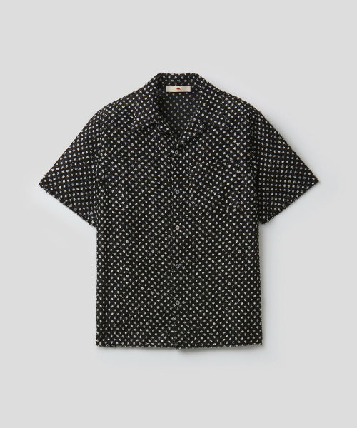 COSMO HALF SHIRT (BLACK)