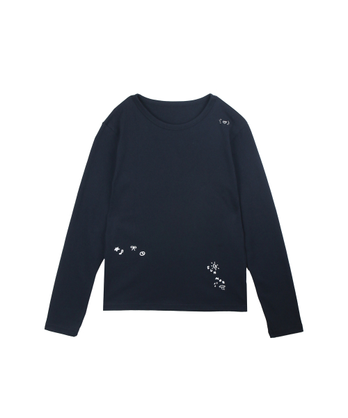 Little Tatoo L/S Tee [тёмно-синий]