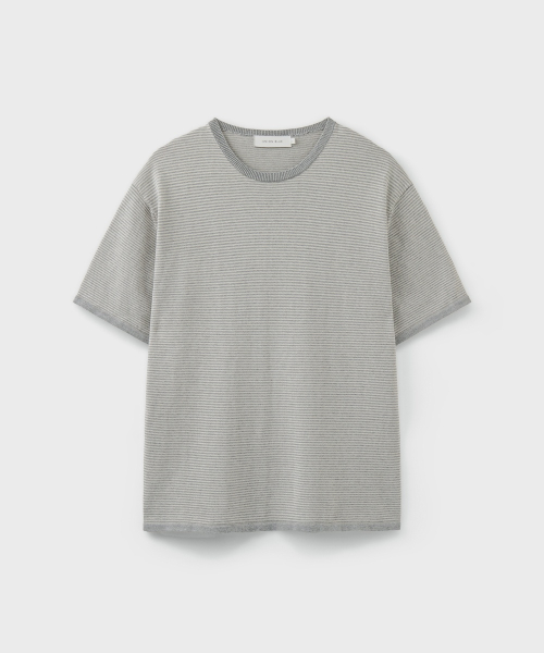 MARINE полоса HALF KNIT [LIGHT серый]