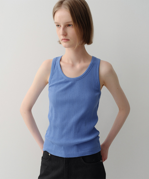 JENA без рукавов TOP (синий)